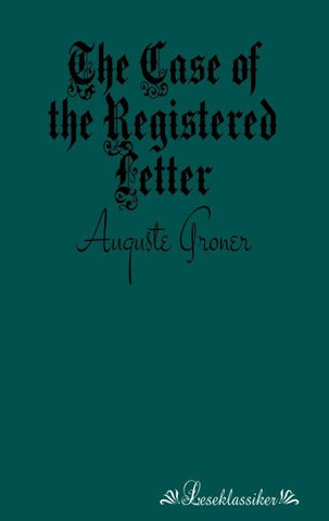 The Case of the Registered Letter