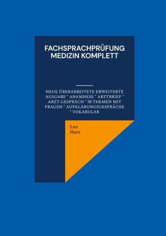Fachsprachprüfung Medizin komplett