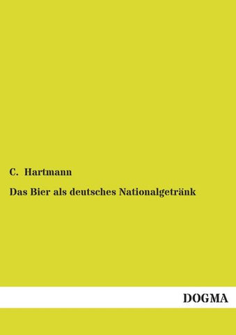 Das Bier als deutsches Nationalgetränk
