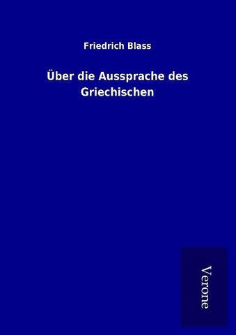 Über die Aussprache des Griechischen