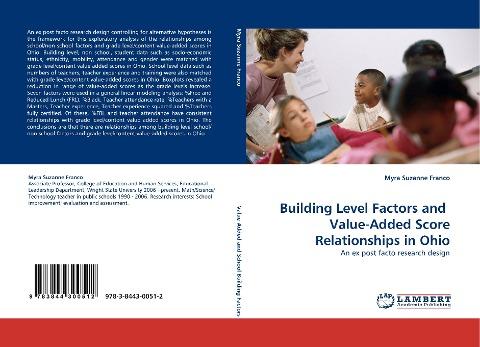 Building Level Factors and  Value-Added Score Relationships in Ohio