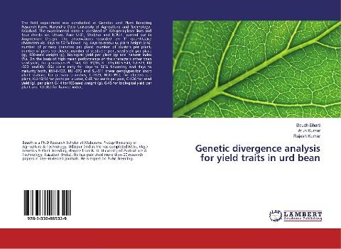 Genetic divergence analysis for yield traits in urd bean
