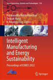 Intelligent Manufacturing and Energy Sustainability