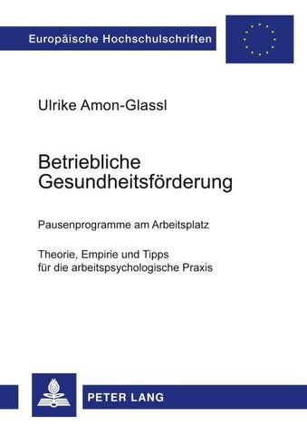Betriebliche Gesundheitsförderung