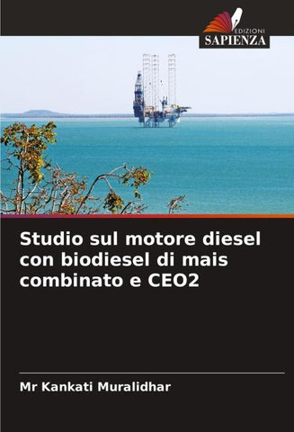 Studio sul motore diesel con biodiesel di mais combinato e CEO2