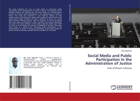 Social Media and Public Participation in the Administration of Justice