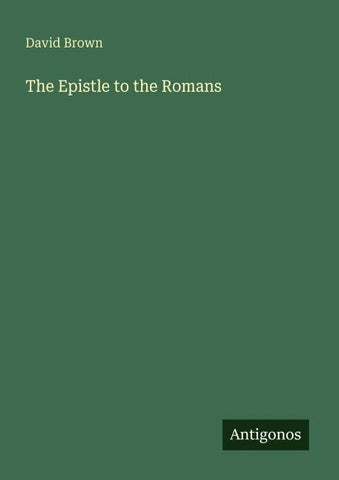 The Epistle to the Romans