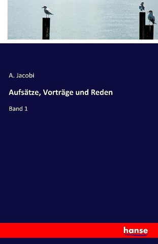 Aufsätze, Vorträge und Reden
