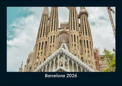 Barcelona 2026 Fotokalender DIN A5