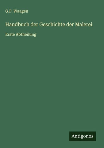 Handbuch der Geschichte der Malerei