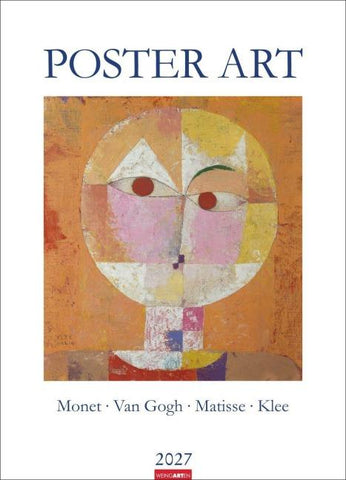 Poster Art Kalender 2027 - Monet Van Gogh Matisse Klee