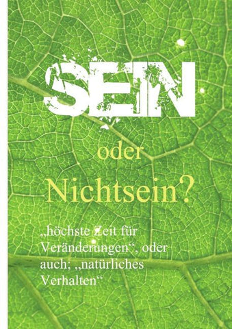 Sein oder Nichtsein?