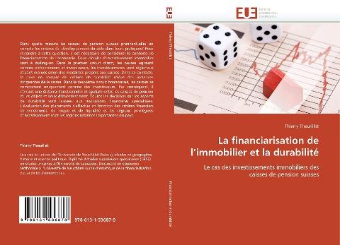 La financiarisation de l'immobilier et la durabilité