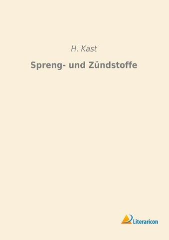 Spreng- und Zündstoffe