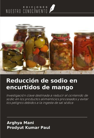 Reducción de sodio en encurtidos de mango