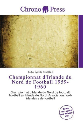 Championnat d'Irlande du Nord de Football 1959-1960
