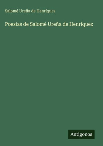 Poesias de Salomé Ureña de Henríquez
