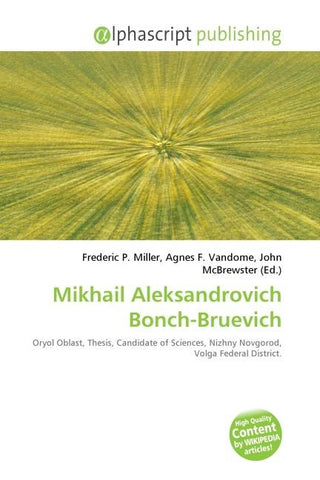 Mikhail Aleksandrovich Bonch-Bruevich