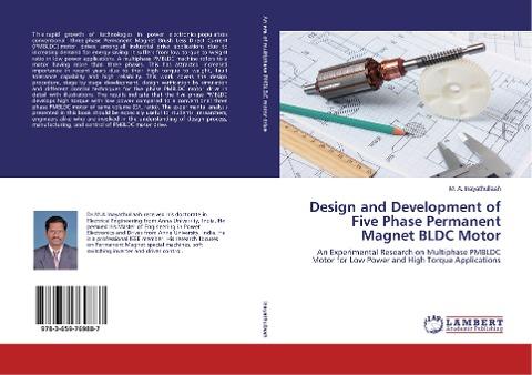 Design and Development of Five Phase Permanent Magnet BLDC Motor
