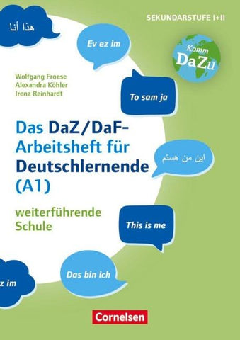 "Das bin ich" - das DaZ/DaF Arbeitsheft für Deutschlernende (A1) weiterführende Schule - Mit Aufgaben zum Gestalten, Schreiben und Sprechen