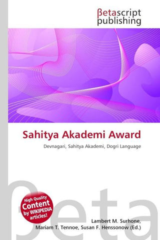 Sahitya Akademi Award
