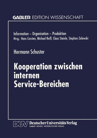 Kooperation zwischen internen Service-Bereichen