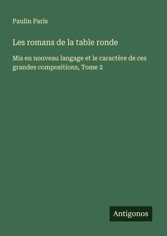 Les romans de la table ronde