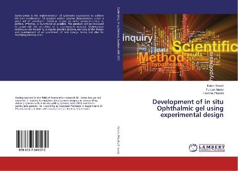 Development of in situ Ophthalmic gel using experimental design