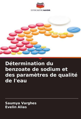 Détermination du benzoate de sodium et des paramètres de qualité de l'eau