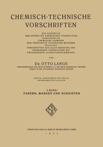 Chemisch-Technische Vorschriften