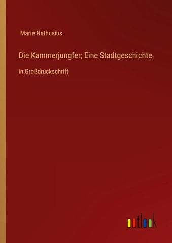 Die Kammerjungfer; Eine Stadtgeschichte