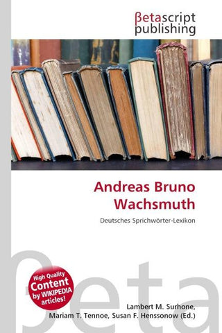 Andreas Bruno Wachsmuth