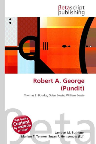Robert A. George (Pundit)