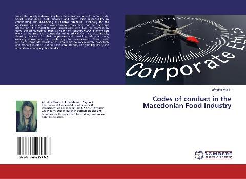Codes of conduct in the Macedonian Food Industry