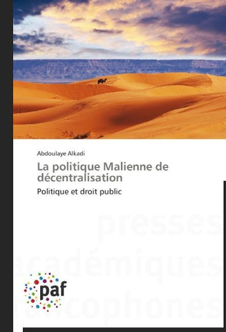 La politique Malienne de décentralisation