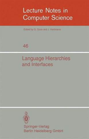Language Hierarchies and Interfaces