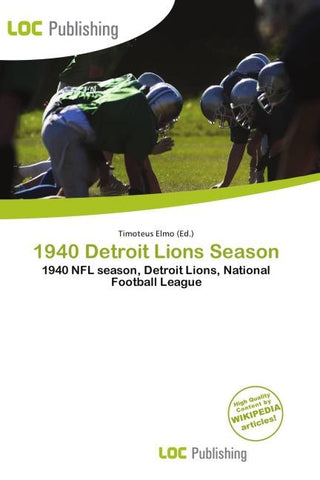 1940 Detroit Lions Season