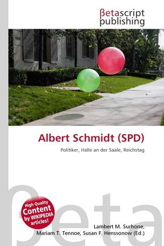 Albert Schmidt (SPD)