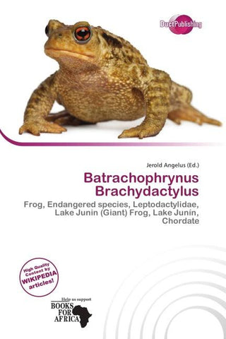 Batrachophrynus Brachydactylus