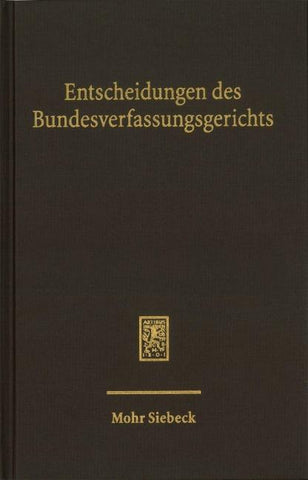 Entscheidungen des Bundesverfassungsgerichts (BVerfGE)