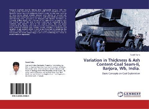 Variation in Thickness & Ash Content-Coal Seam-Ii, Barjora, Wb, India.