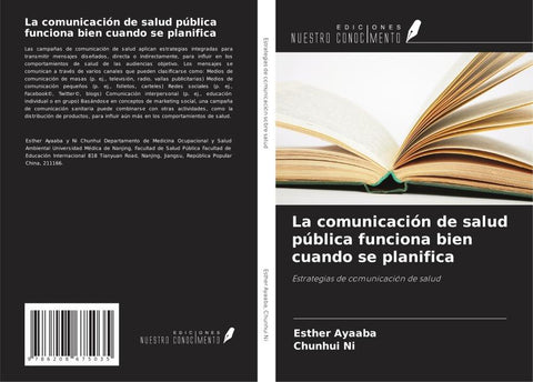 La comunicación de salud pública funciona bien cuando se planifica