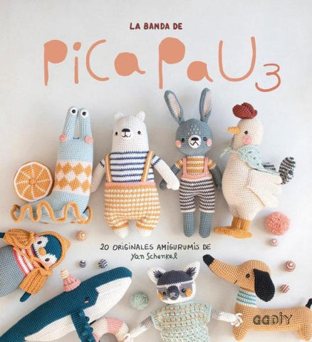 La banda de Pica Pau 3: 20 originales amigurumis de Yan Schenkel