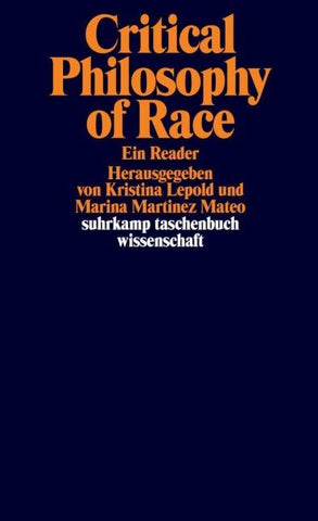 Critical Philosophy of Race