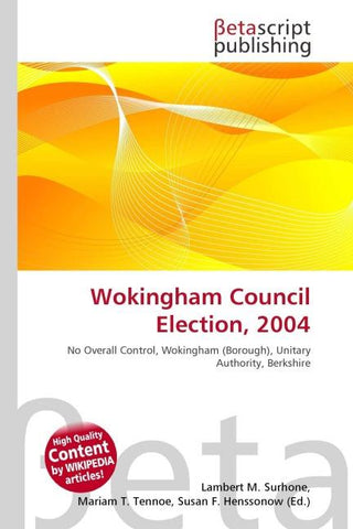 Wokingham Council Election, 2004