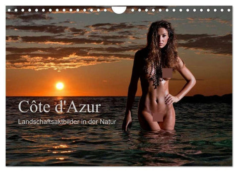 Côte d'Azur - Landschaftsaktbilder in der Natur (Wandkalender 2026 DIN A4 quer), CALVENDO Monatskalender