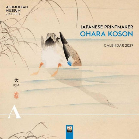 Japanese Printmaker Ohara Koson – Japanische Kunst 2027 – Original Flame Tree Publishing-Kalender [Kalender]
