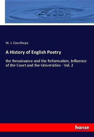 A History of English Poetry