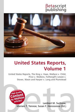 United States Reports, Volume 1