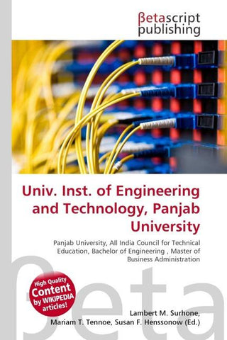 Univ. Inst. of Engineering and Technology, Panjab University